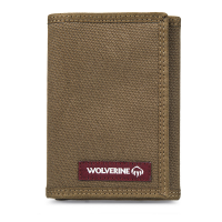 Wolverine Men's WV61-9224 Guardian Cotton Trifold Wallet - Chestnut One Size Fits All