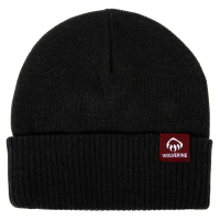 Wolverine Men's WVH9009 Cuffed Knit Cap - Black One Size Fits All