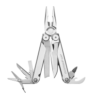 Leatherman  832930 Curl with Nylon Sheath - Stainless Steel One Size Fits All