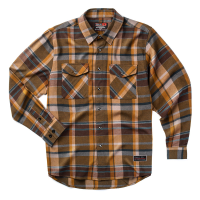 Troll Co. Mens TC1406 Chester Flannel - Gold/Blue/Grey 3X-Large Regular