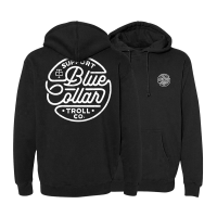 Troll Co. Mens TC1675 Support Blue Collar Neon Sweatshirt - Black X-Large Regular