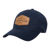CAT Mens 1090045 Authentic Caterpillar Fitted Cap - Navy L/XL