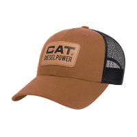 CAT Mens 1090059 Cat X Richardson 115 Diesel Power Trucker Hat - Bronze One Size Fits All