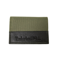 Timberland PRO Mens DP0058 Canvas Trifold with Carabiner - Olive One Size Fits All