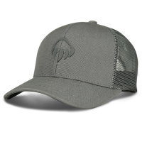 Wolverine Men's WVH9508 Raised Claw Logo Trucker Cap - Grey One Size Fits All