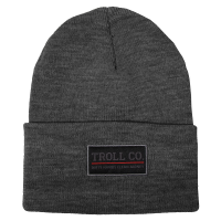 Troll Co. Mens TC1435 Troll Co. Beanie - Charcoal One Size Fits All