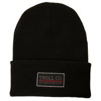 Troll Co. Mens TC1302 Troll Co. Beanie - Black One Size Fits All