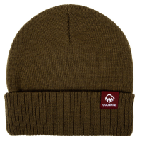 Wolverine Mens WVH9009 Cuffed Knit Cap - Dark Olive One Size Fits All