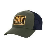 CAT Mens 1090058 Cat X Richardson 112 Diesel Power Trucker Hat - Army Moss One Size Fits All