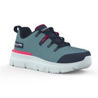 Timberland PRO  A5ZTB Women's Intercept Athletic Work Shoes - Grey/Pink 11 M