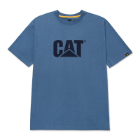 CAT Mens 1510305 Tm Logo T-Shirt - Coronet Blue X-Large Regular