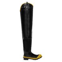 LaCrosse  24009091 Economy Hip Boot 32" Black ST - Black Mens 6