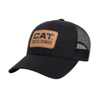 CAT Men's 1090059 Cat X Richardson 115 Diesel Power Trucker Hat - Black One Size Fits All