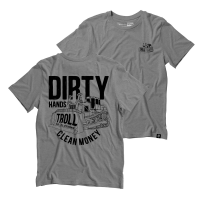 Troll Co. Mens TC1783 DHCM Dozer Tee - Nickel 4X-Large Regular