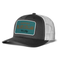 Troll Co. Mens TC1671 Fortify Curved Brim Meshback Hat - Heather Grey/Black/Patina One Size Fits All