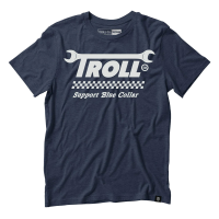 Troll Co. Mens TC1632 Wrench Tee - Navy Medium Regular