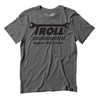 Troll Co. Mens TC1631 Wrench Tee - Nickel Large Regular