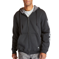 Timberland PRO Men's A1HVC Hood Honcho Full-Zip Sweatshirt - Jet Black Small Regular