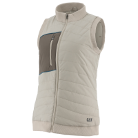 CAT  1320040 Closeout Women's Michelle Vest - Sand Dollar Large Regular