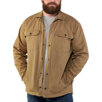Jack Rivet Mens JR1004 Calwood Flex Lined Shirt Jac - Tobacco X-Large Regular