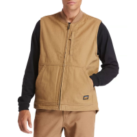 Timberland PRO Mens A1VBF Gritman Canvas Vest - Dark Wheat 2X-Large Regular