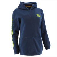 CAT  1050006 Women's Trademark Banner Pullover Hoodie - Eclipse X-Large Regular