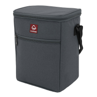 Wolverine  WVB3101 Vertical 12 Can Cooler - Grey One Size Fits All