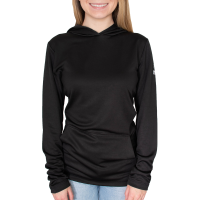 CAT  1010021 Women's Coolmax Lightweight Hoodie - Black X-Small Regular