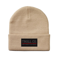 Troll Co. Mens TC1808 Troll Co. Beanie - Oat One Size Fits All