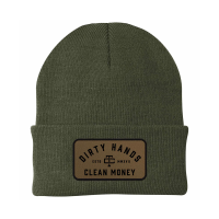 Troll Co. Mens TC1801 Classic Beanie - Olive Drab One Size Fits All