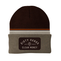 Troll Co. Mens TC1807 Classic Beanie - Brown One Size Fits All