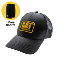 CAT Mens 8140003 Sweatshort / Cap Bundle - Black Diesel Power X-Large