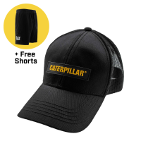 CAT Mens 8140003 Sweatshort / Cap Bundle - Black Horizontal Logo X-Large