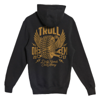 Troll Co. Men's TC1909 Winged Roller Hoodie - Black Small Regular