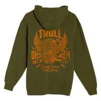 Troll Co. Mens TC1910 Winged Roller Hoodie - Military Green 3X-Large Regular