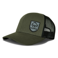 Wolverine Mens WVH9519 Claw Embroidered Shield Patch Trucker Cap - Olive One Size Fits All