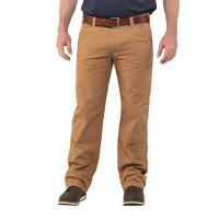 Jack Rivet Mens JR1000 Irondale Flex Canvas Double Knee Utility Pant - Tobacco 30W x 32L