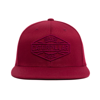 CAT Mens 1090076 Caterpillar 3-D Cap - Brick One Size Fits All