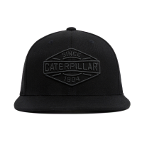 CAT Mens 1090076 Caterpillar 3-D Cap - Black One Size Fits All