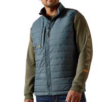 Ariat Mens 10062718 Cordura Ripstop Lightweight Insulated Vest - Dark Slate 4X-Large Regular