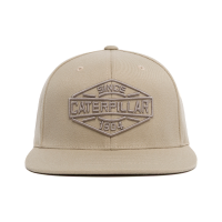 CAT Men's 1090076 Caterpillar 3-D Cap - Abbey Stone One Size Fits All