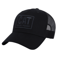 CAT Mens 1090002 Retro Diesel Power Cap - Black/Black One Size Fits All
