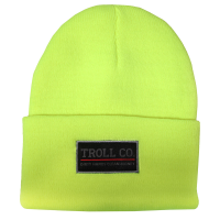Troll Co. Mens TC1438 Closeout Troll Co. Beanie - Safety Yellow One Size Fits All