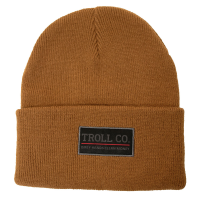 Troll Co. Mens TC1304 Closeout Troll Co. Beanie - Saddle One Size Fits All