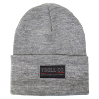 Troll Co. Mens TC1283 Closeout Troll Co. Beanie - Grey One Size Fits All