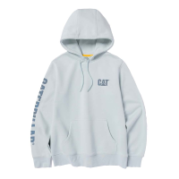 CAT  1050006 Women's Trademark Banner Pullover Hoodie - Ballad Blue Small Regular