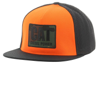 CAT Mens 1120245 Diesel Power Flat Bill Cap - Ion Orange One Size Fits All