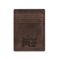 Timberland PRO Mens DP0041 Pullman Front Pocket Wallet - Dark Brown One Size Fits All