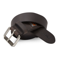 Timberland PRO Mens BP0013 Rubber Patch Belt - Dark Brown 48W