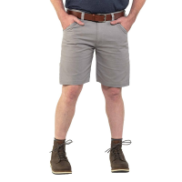 Jack Rivet Mens JR1003 Irondale Flex Canvas Utility Short - 9 Inch - Frost Grey 40W